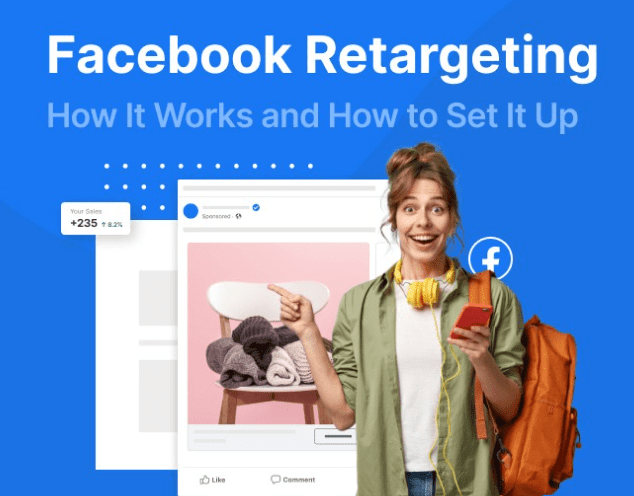 Retarget visitors with Facebook ads